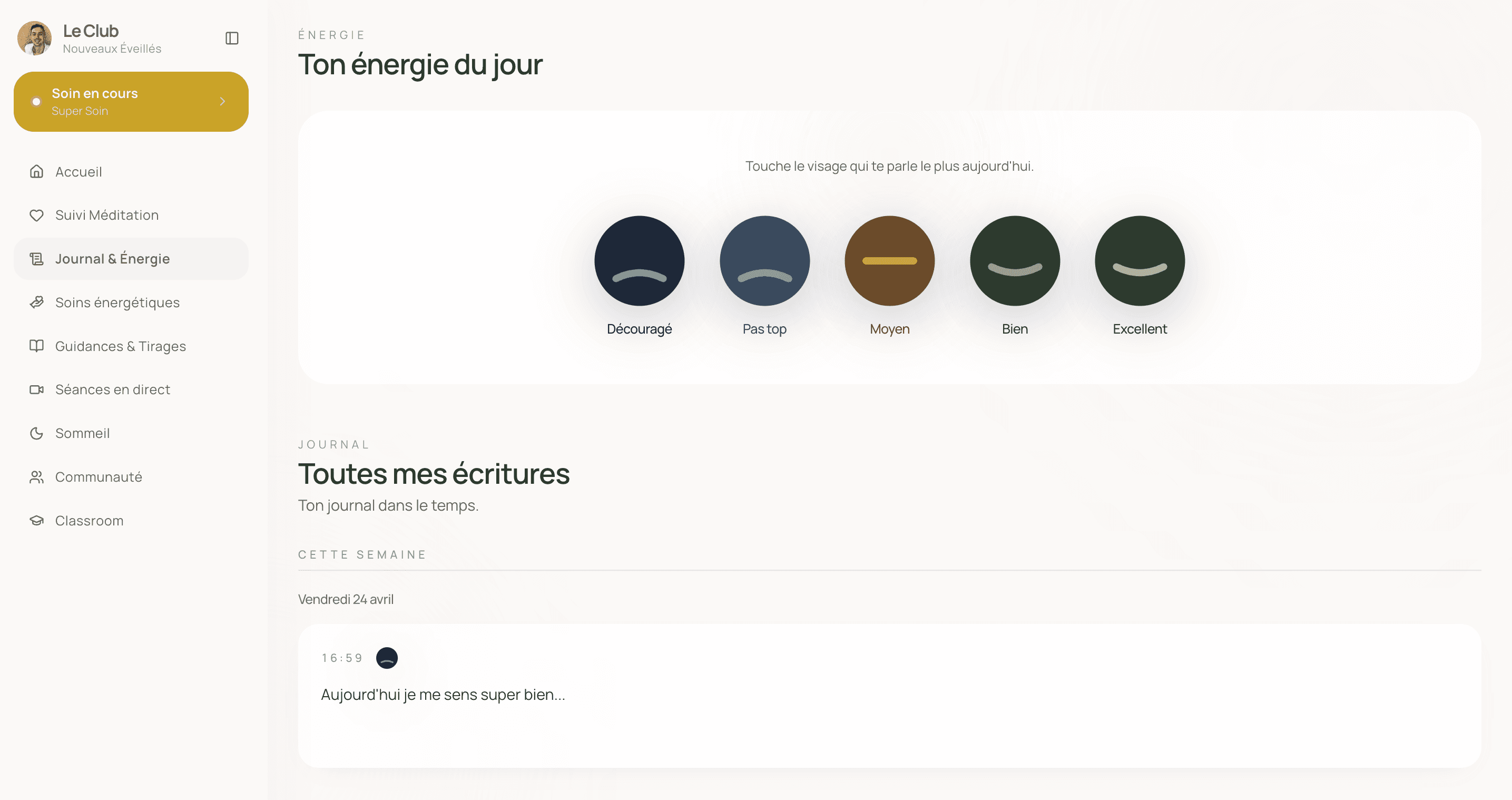 Ton journal intime
